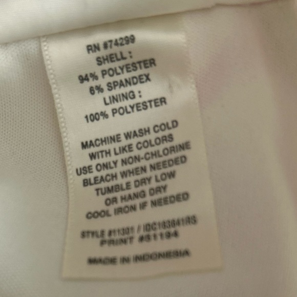 Enfocus studio dress. A-line. Flowers. Sleeveless. Midi - Picture 9 of 9